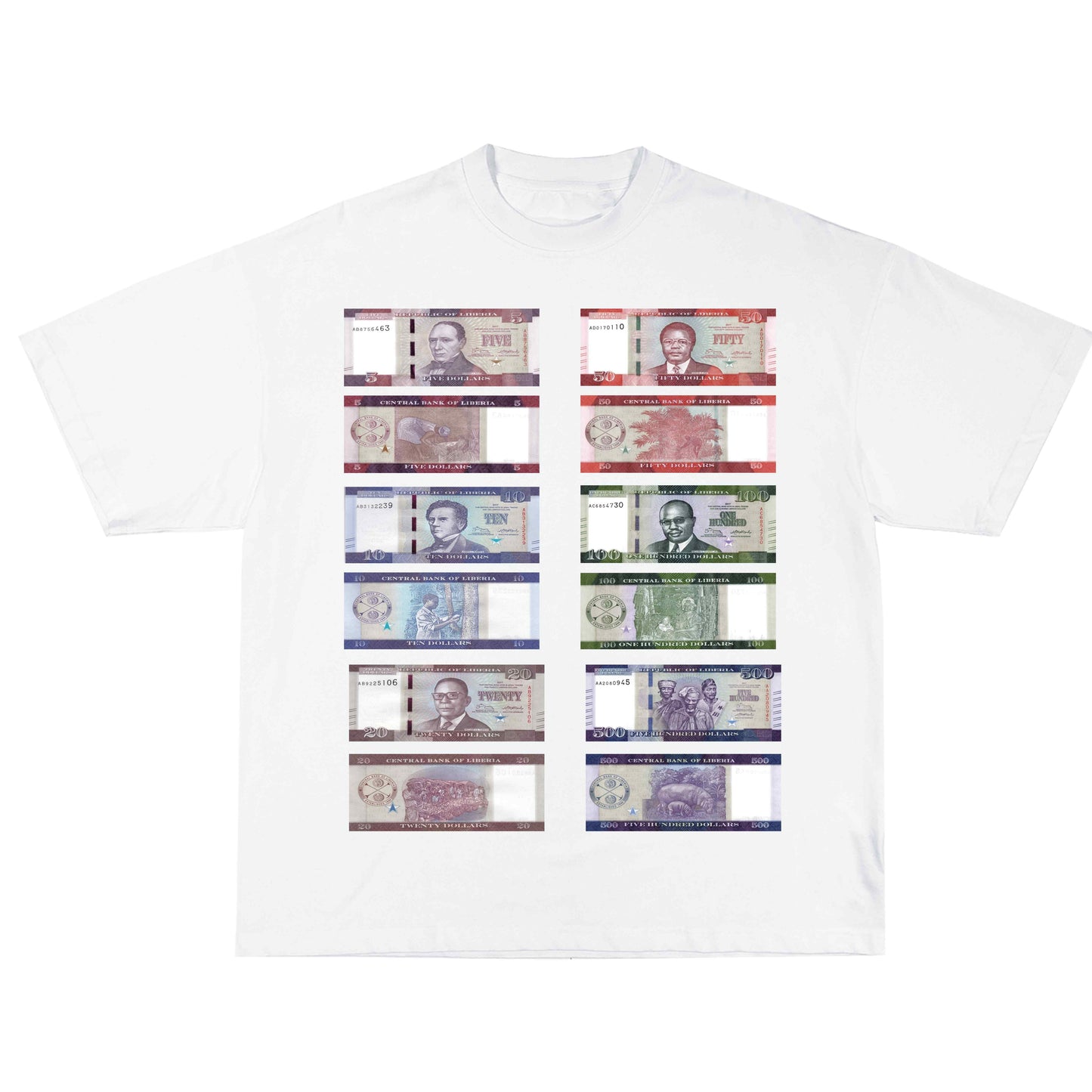 Liberia Dollar Tee
