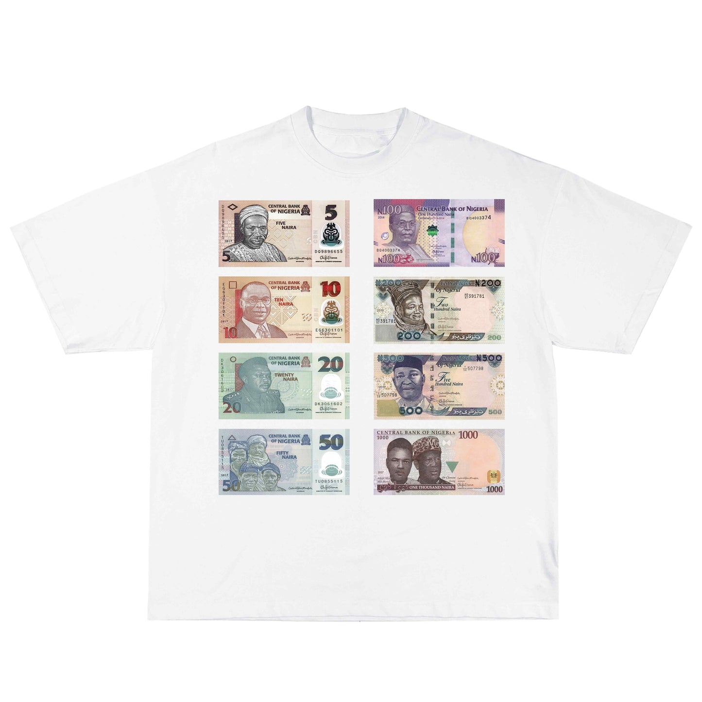 Nigerian Naira Tee