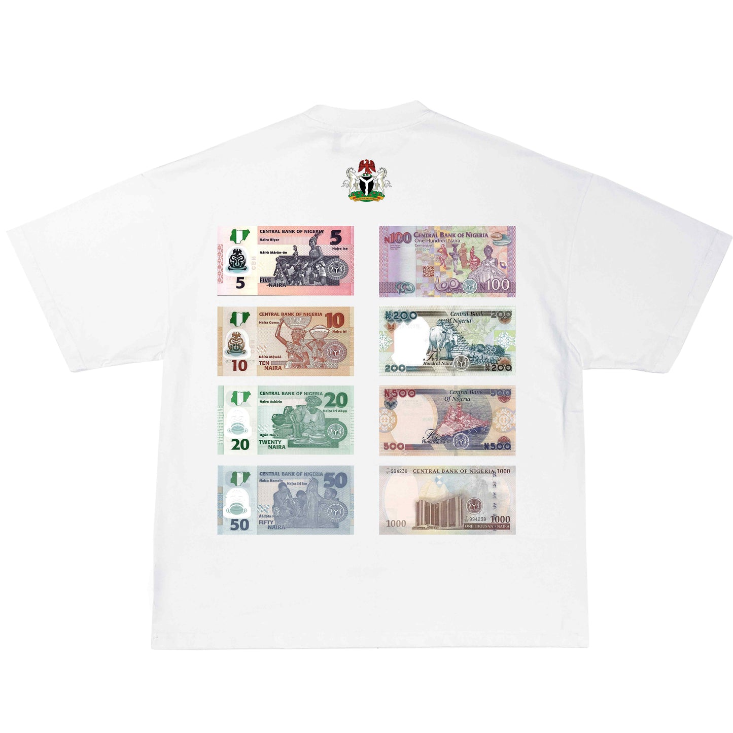 Nigerian Naira Tee