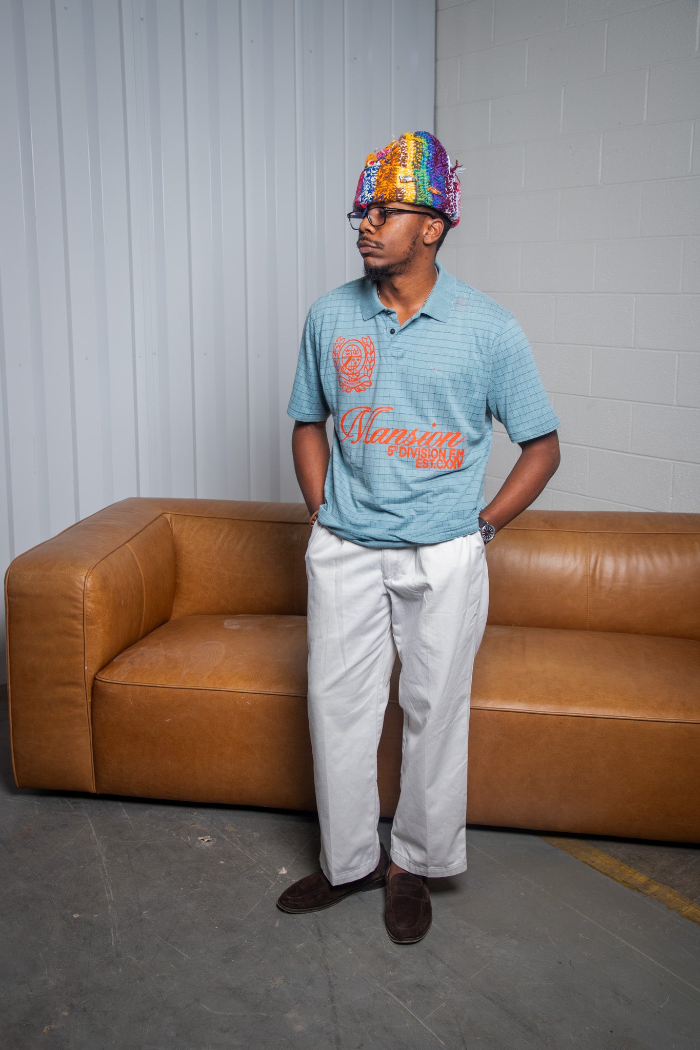 Aqua Blue Polo