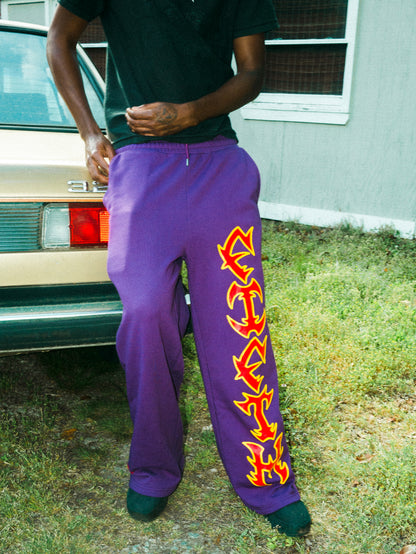 Purple Tribal Sweatpants