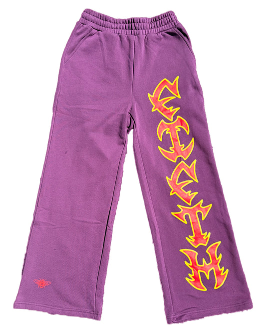 Purple Tribal Sweatpants