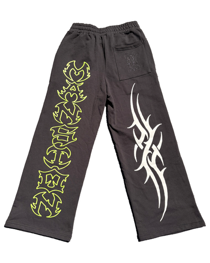 Black Tribal Sweatpants