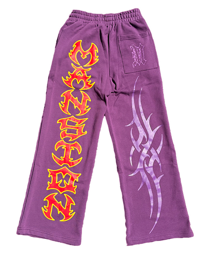 Purple Tribal Sweatpants