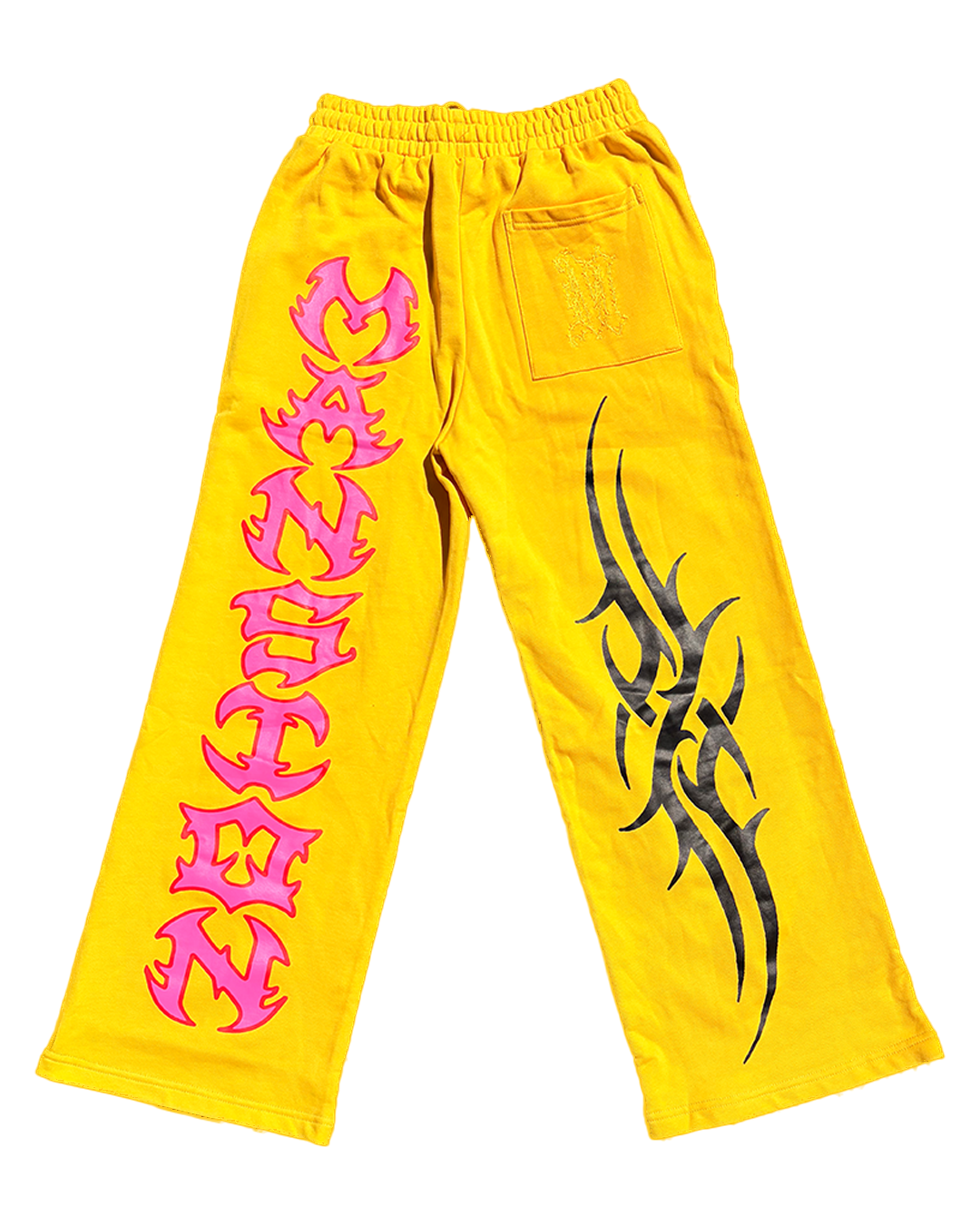 Yellow Tribal Sweatpants